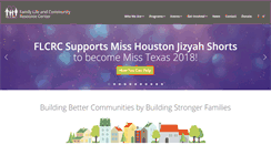 Desktop Screenshot of familylifecrc.org