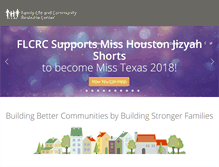Tablet Screenshot of familylifecrc.org